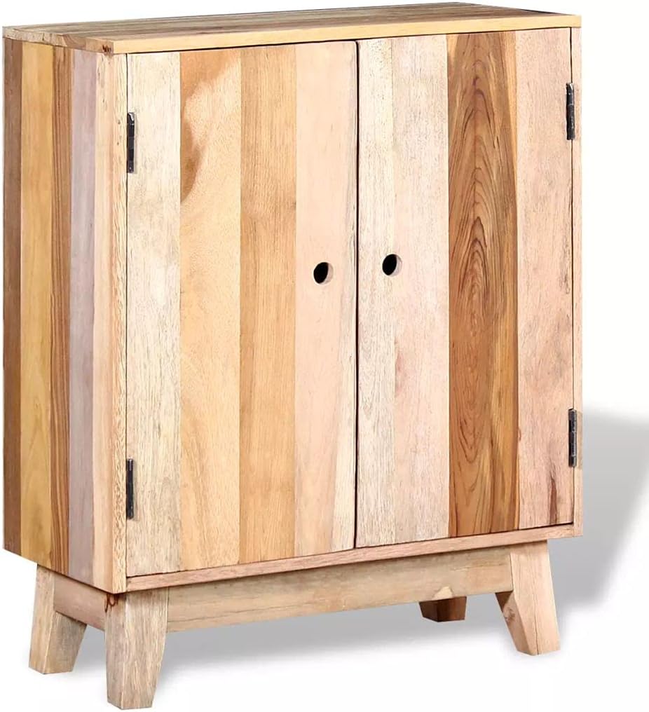 (Fast Delivery) Industrial Wooden Storage Cabinet Kitchen Buffets Sideboard ​for Dining Room,Living Room,Bathroom. Sideboard Solid Reclaimed Wood