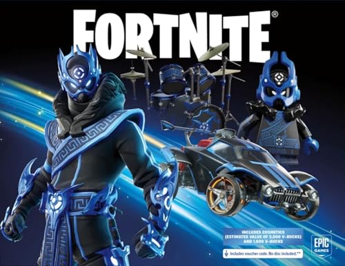 Sony PlayStation 5 Pro Upgraded 3TB Digital Edition Fortnite Cobalt Star Bundle 8K HDMI Ultra High Speed Cable - White, Flagship Pro PS5 3TB PCIe SSD Gaming Console with Upgraded 3TB Ultra Fast SSD [video game]