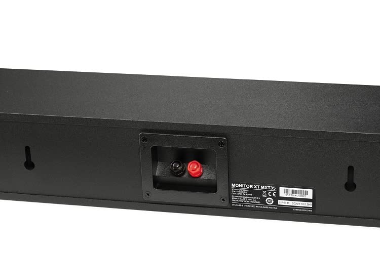 Polk Monitor XT10 Home Subwoofer, 10" Deep Bass Woofer, 100W Class D Amplification, Dolby Atmos, Auro 3D & DTS:X Compatible, Black