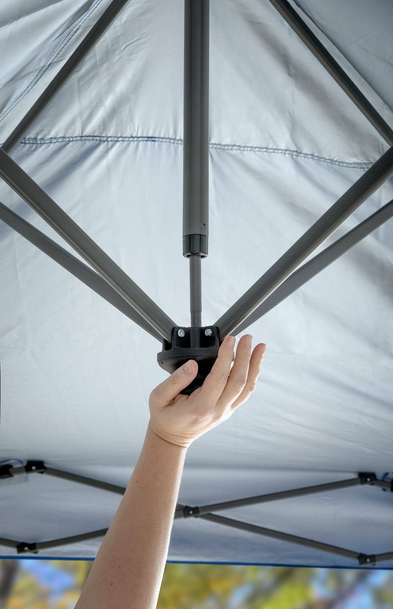 Quik Shade Expedition EX80 One Push 8 x 10& Straight Leg Canopy - White