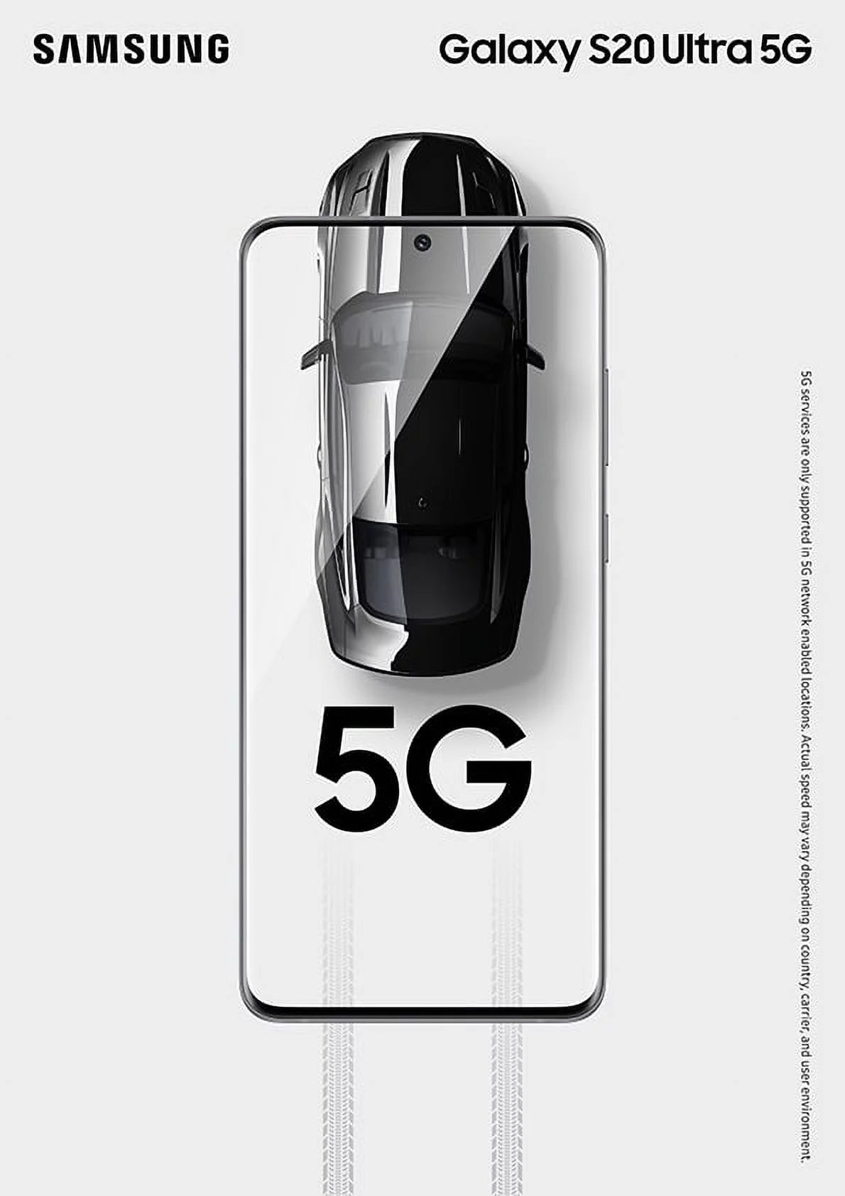 Straight Talk Samsung Galaxy S20 Ultra 5G, Prepaid Smartphone [Locked to Straight Talk]
