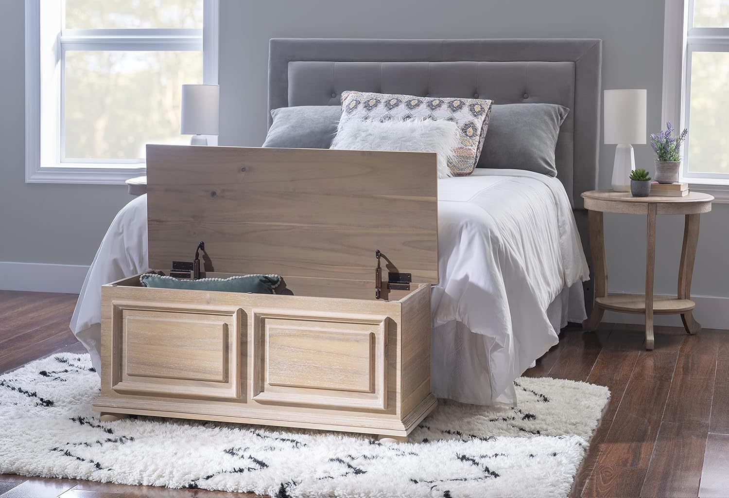 Powell Natural Cedar Chest Chadwick Bench
