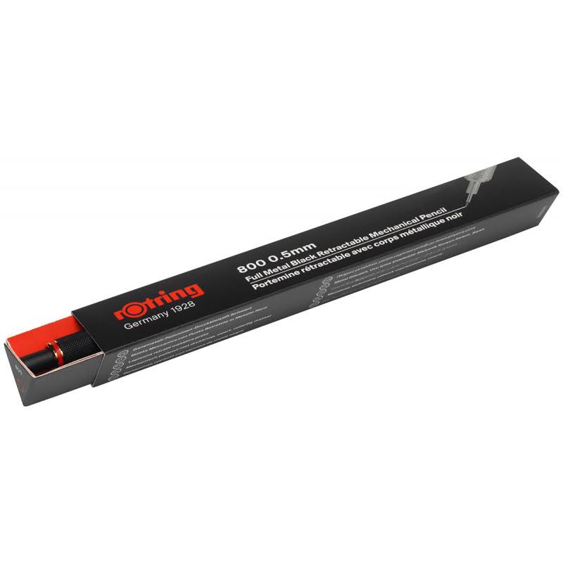 Rotring 800 Mechanical Pencil - Black Barrel - 0.50mm