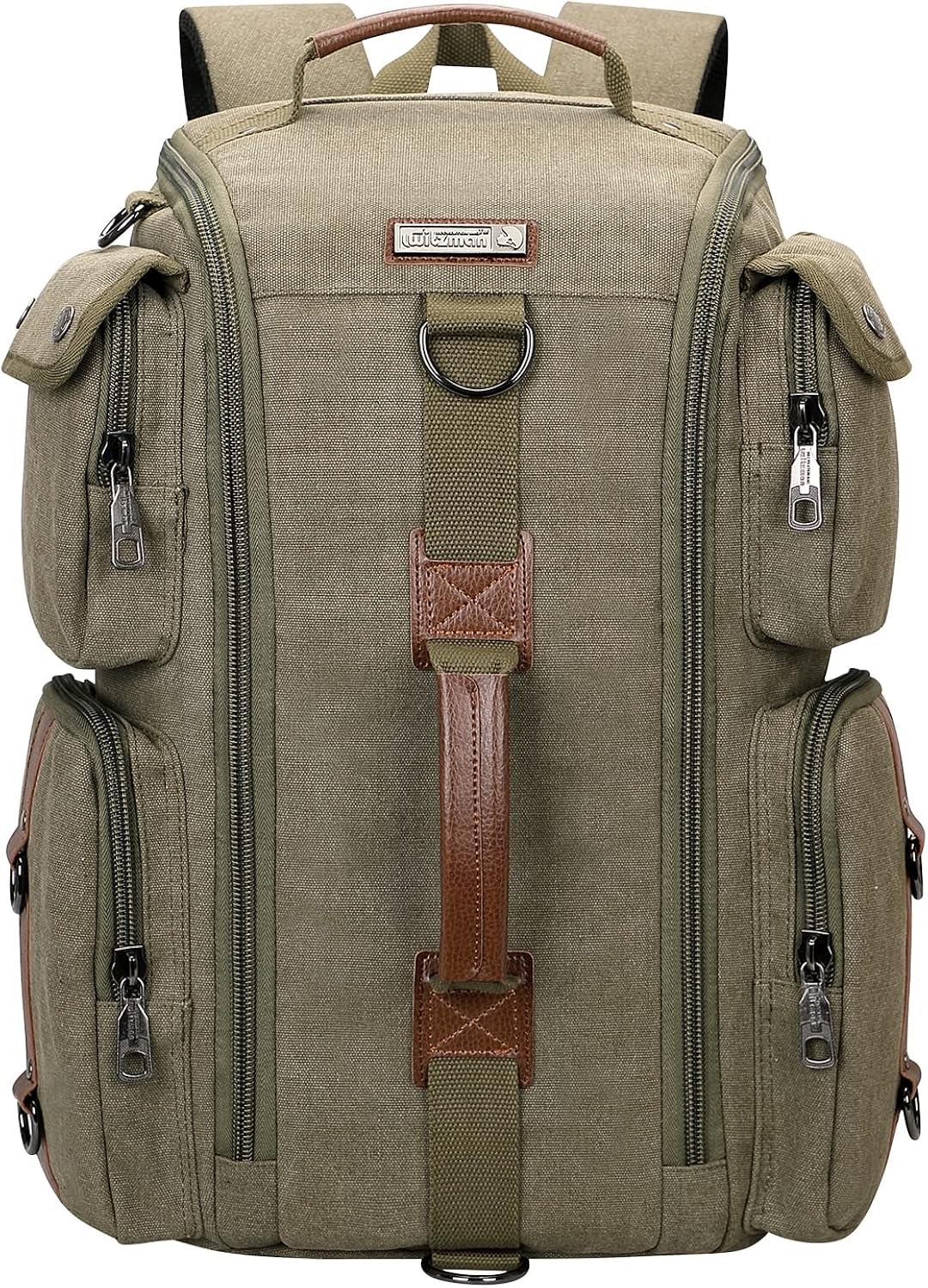 WITZMAN Travel Backpack for Men and Women Carry On Canvas Backpack Duffel Bag for Airplanes Fit 17 Inch Laptop …