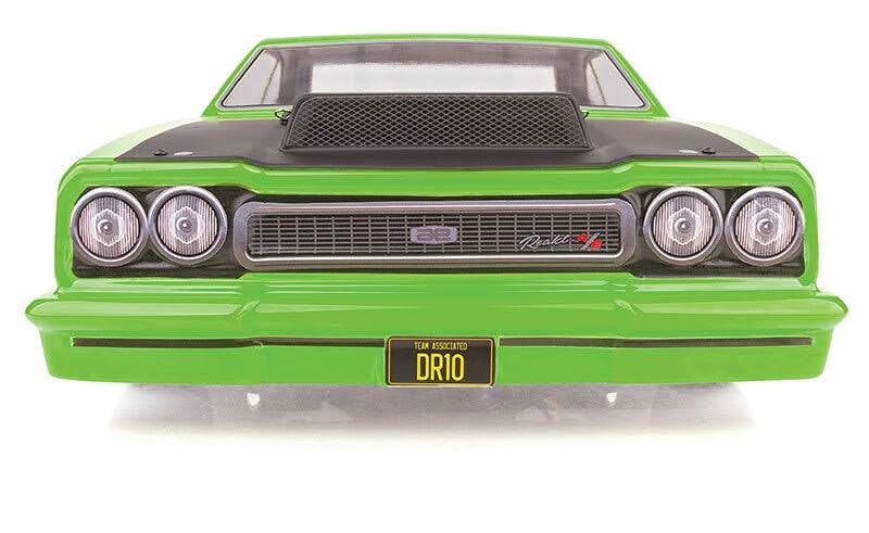 Team Associated ASC70026C Green DR10 RTR Brushless Drag Race Car Combo