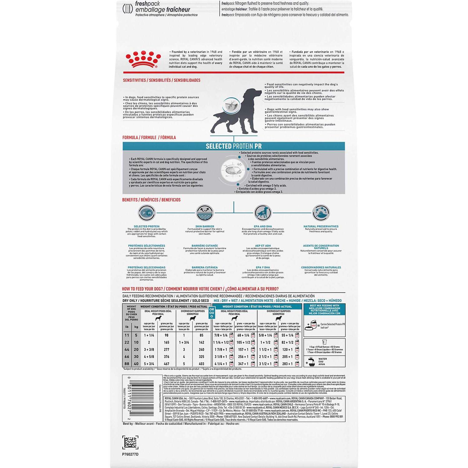 Royal Canin Veterinary Diet Canine Selected Protein Adult Dry Dog Food - Pet Supplies online store