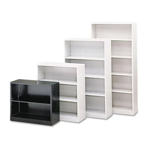 HON 5-Shelf Metal Bookcase - Charcoal