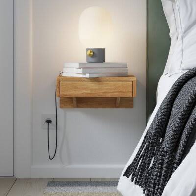 Callison Floating 1 Drawer Nightstand Mercury Row