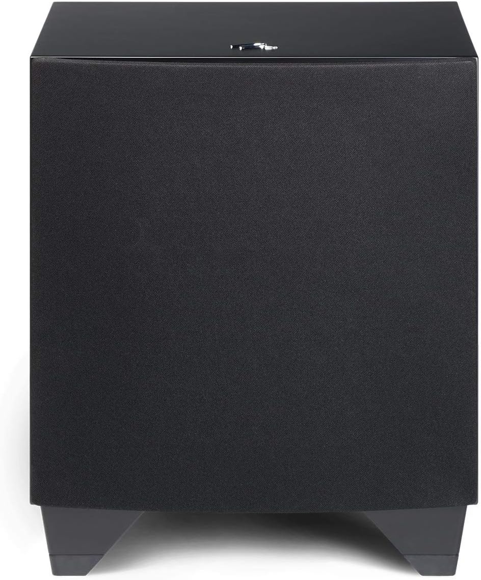 MartinLogan Dynamo 800 X 10-inch 300 Watt Powered Subwoofer with Sub Control App - Black