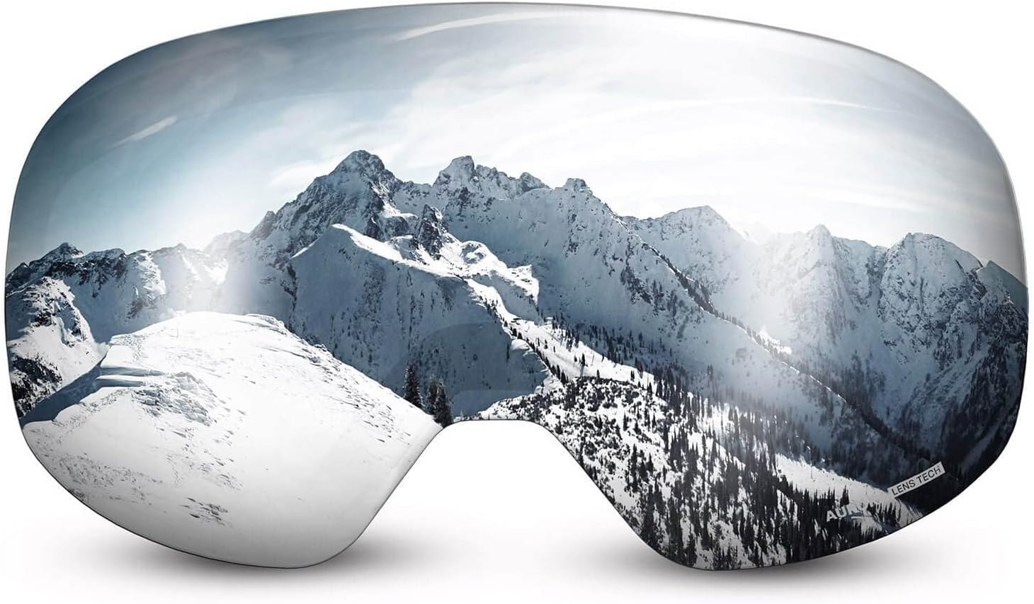 WildHorn Outfitters Roca Ski Goggles Extra/Replacement Frameless Lens - Adult and Junior