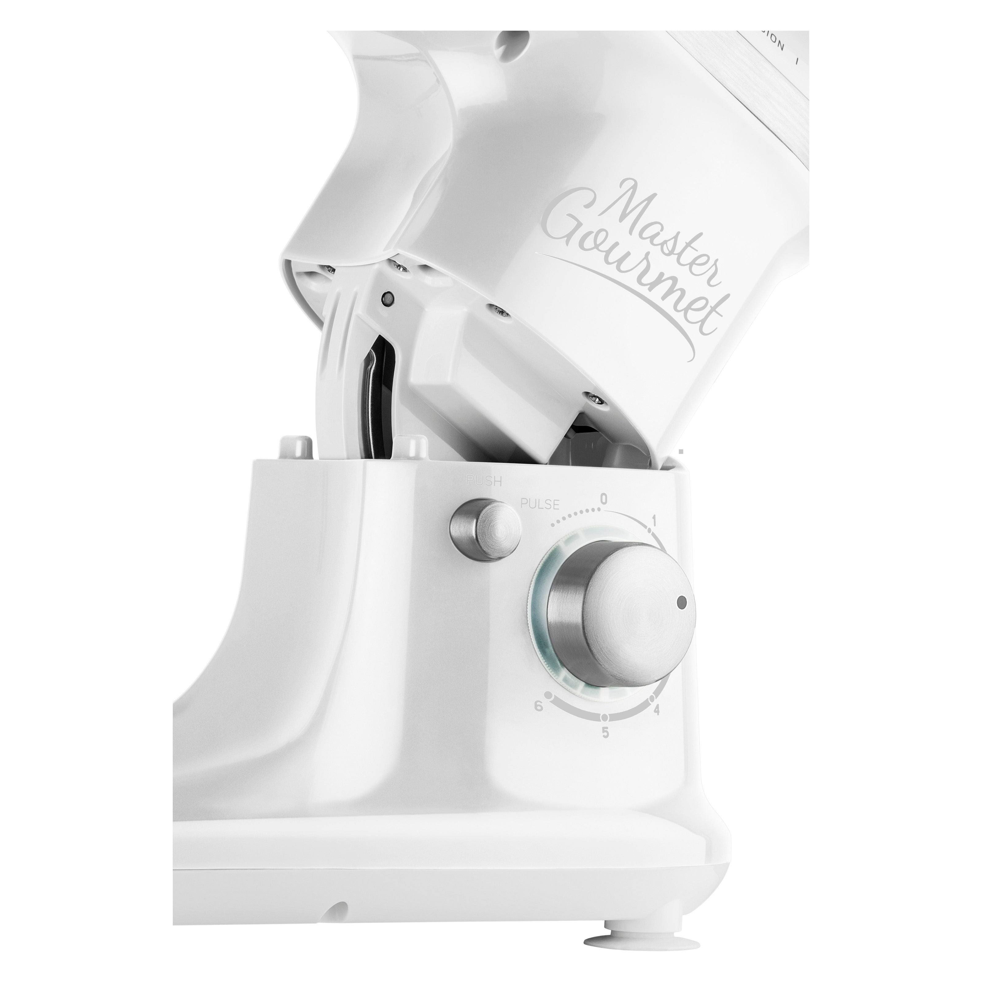 Sencor Stand Mixer with Pouring Shield - Red