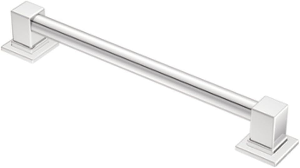 Moen YG8818BN 90 Degree 18-Inch Designer Grab Bar, Brushed Nickel
