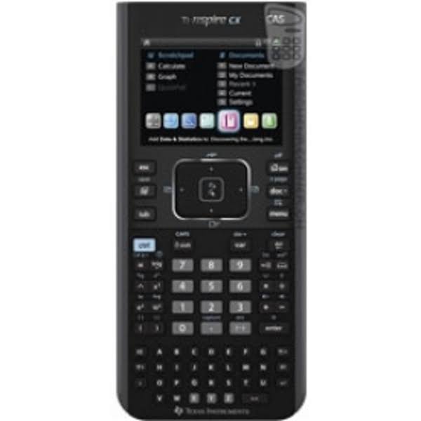 Texas Instruments TI-Nspire CX CAS Handheld Graphing Calculator - Color Display