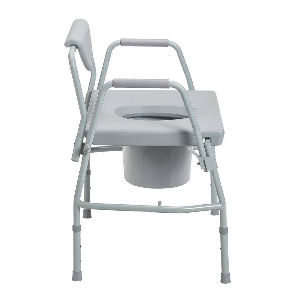 Drive Medical Deluxe Bariatric Drop Arm Commode.
