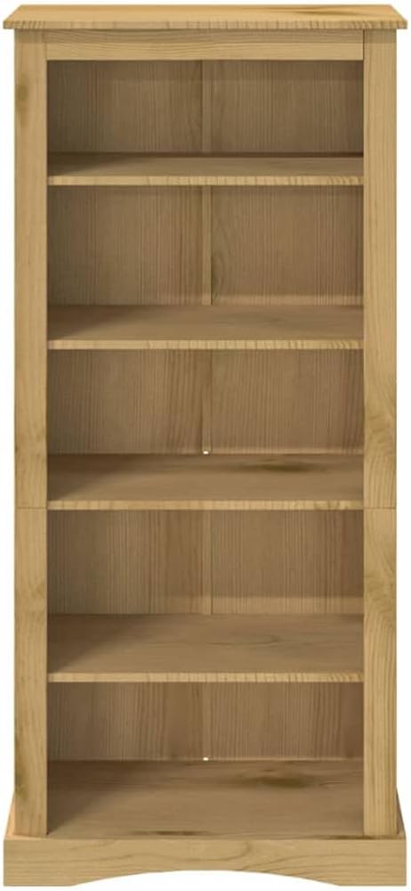 5-Tier Bookcase Office Furniture Bookshelf for Bedroom Bookshelve Office Bookcase Mexican Pine Corona 31.9"x15.7"x66.9"