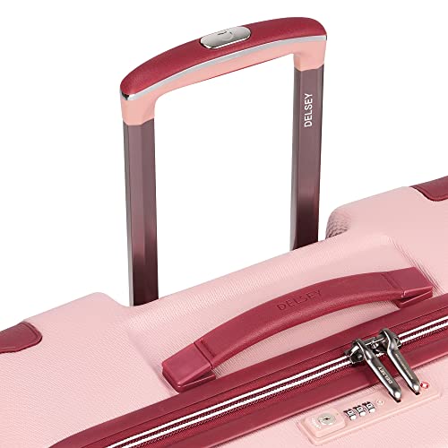 DELSEY PARIS Chatelet Air 2.0 Hardside Luggage with Spinner Wheels, Angora, Checked-Large 28 Inch
