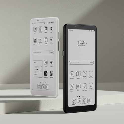 BOOX Palma2 Mobile ePaper eBook Reader Fingerprint Recognition Smart Button Dual Microphones Off White