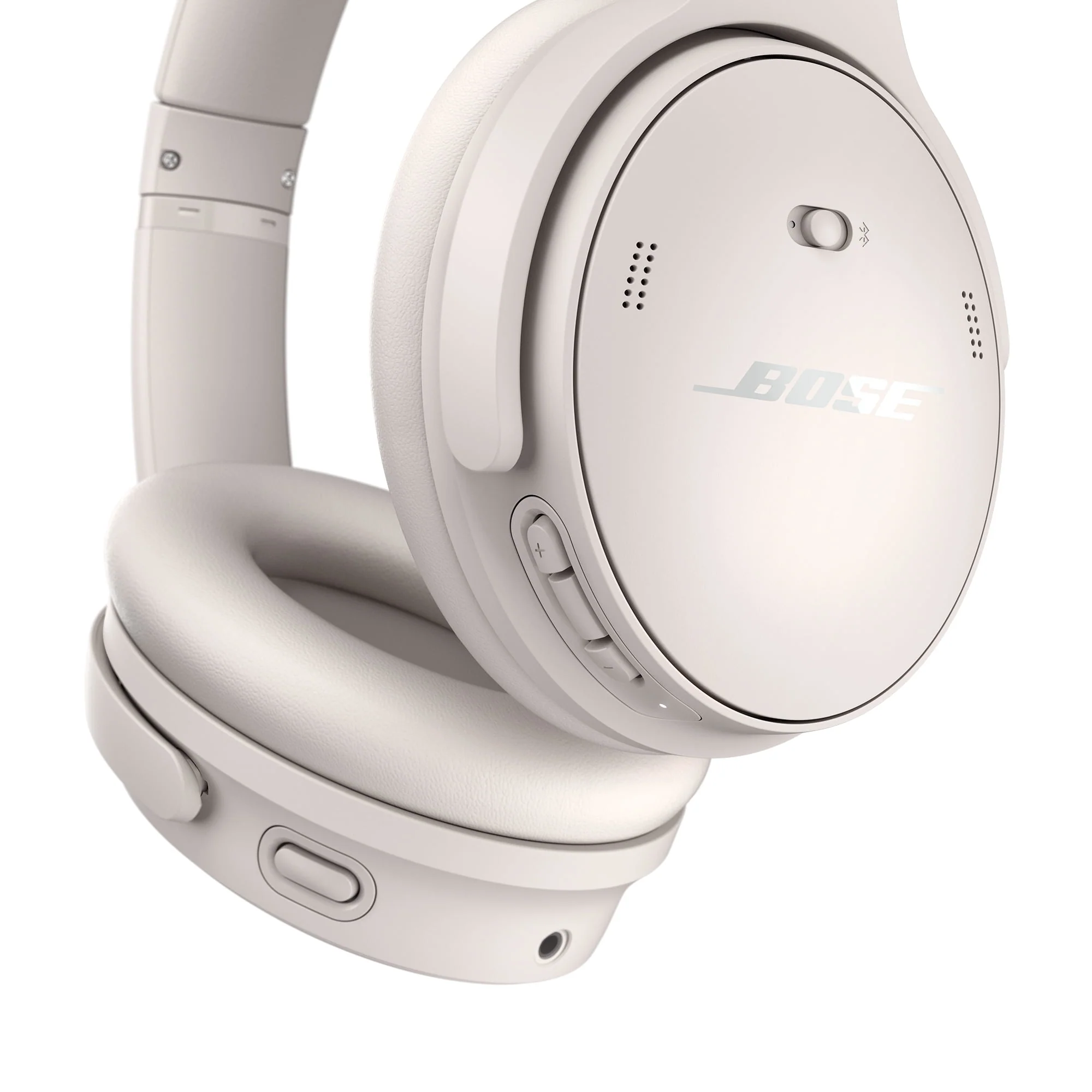 Bose QuietComfort Headphones Noise Cancelling Over-Ear Wireless Bluetooth Earphones, Black