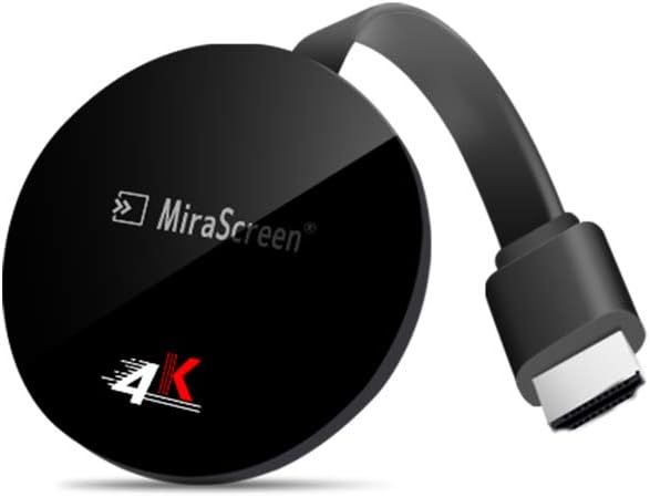 Miracast Dongle for TV 4K MiraScreen G7 Plus 5G Wireless HDMI Display Receiver Compatible with iOS/Android/Windows Devices to HDMI Displays