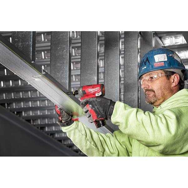 Milwaukee M12 FUEL SURGE 12-Volt 1/4 in. Hex Impact Driver w/1/2 in. Hammer Drill and M12 HO 2.5 Ah Battery Packs