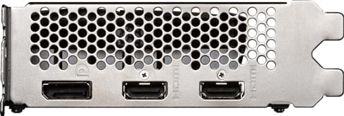 MSI Gaming RTX 3050 Ventus 2X 6G OC Graphics Card (NVIDIA RTX 3050, 96-Bit, Boost Clock: 1492 MHz, 6GB GDDR6 14 Gbps, HDMI/DP, Ampere Architecture)