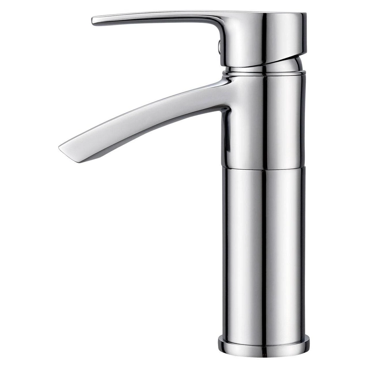 Ariana 7x22 Single Hole Bathroom Sink Faucet with Swivel Spout - Brushed Nickel