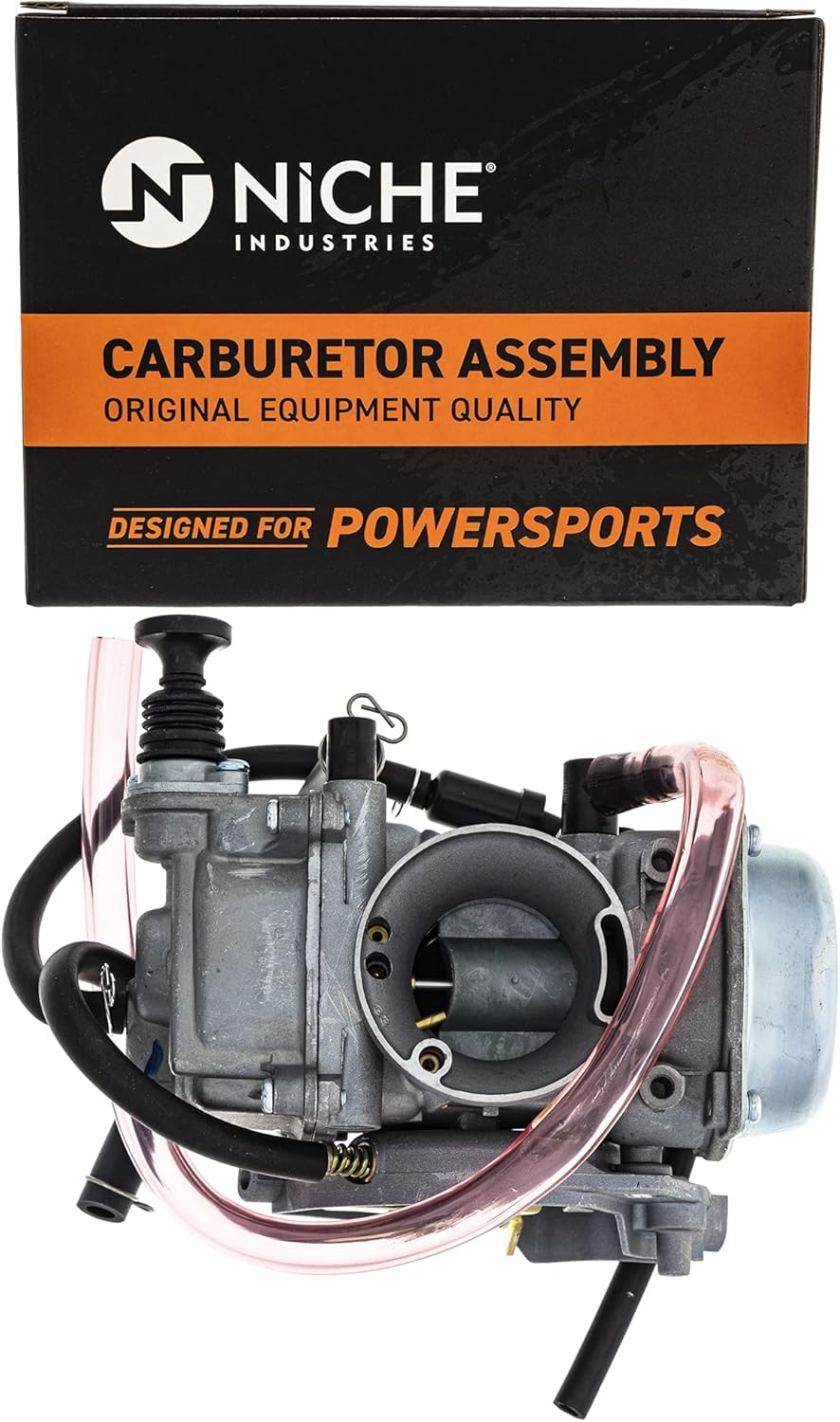 NICHE Carburetor For 1997-2002 Kawasaki Prairie 400 KVF400 15003-1446 15003-1282 ATV Pack of 2