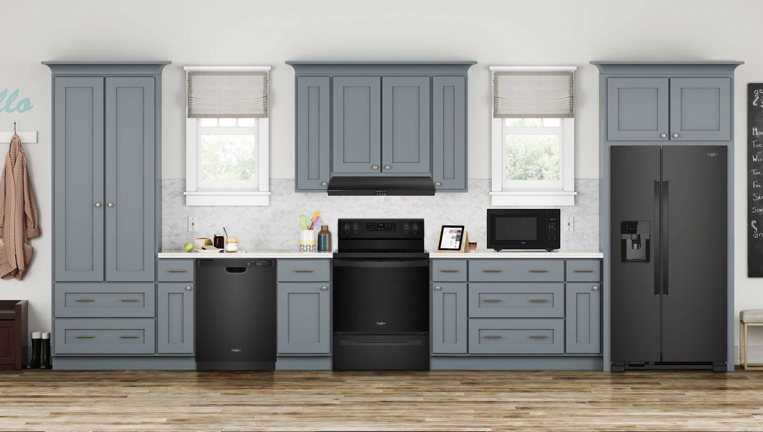 Whirlpool WFE525S0HB Electric Range - Freestanding - 5.3 cu ft - Black