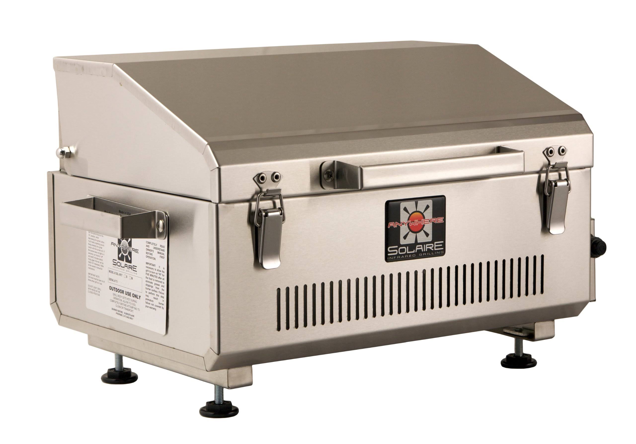 Solaire Anywhere Infrared Marine-Grade Portable Grill, Propane, Other
