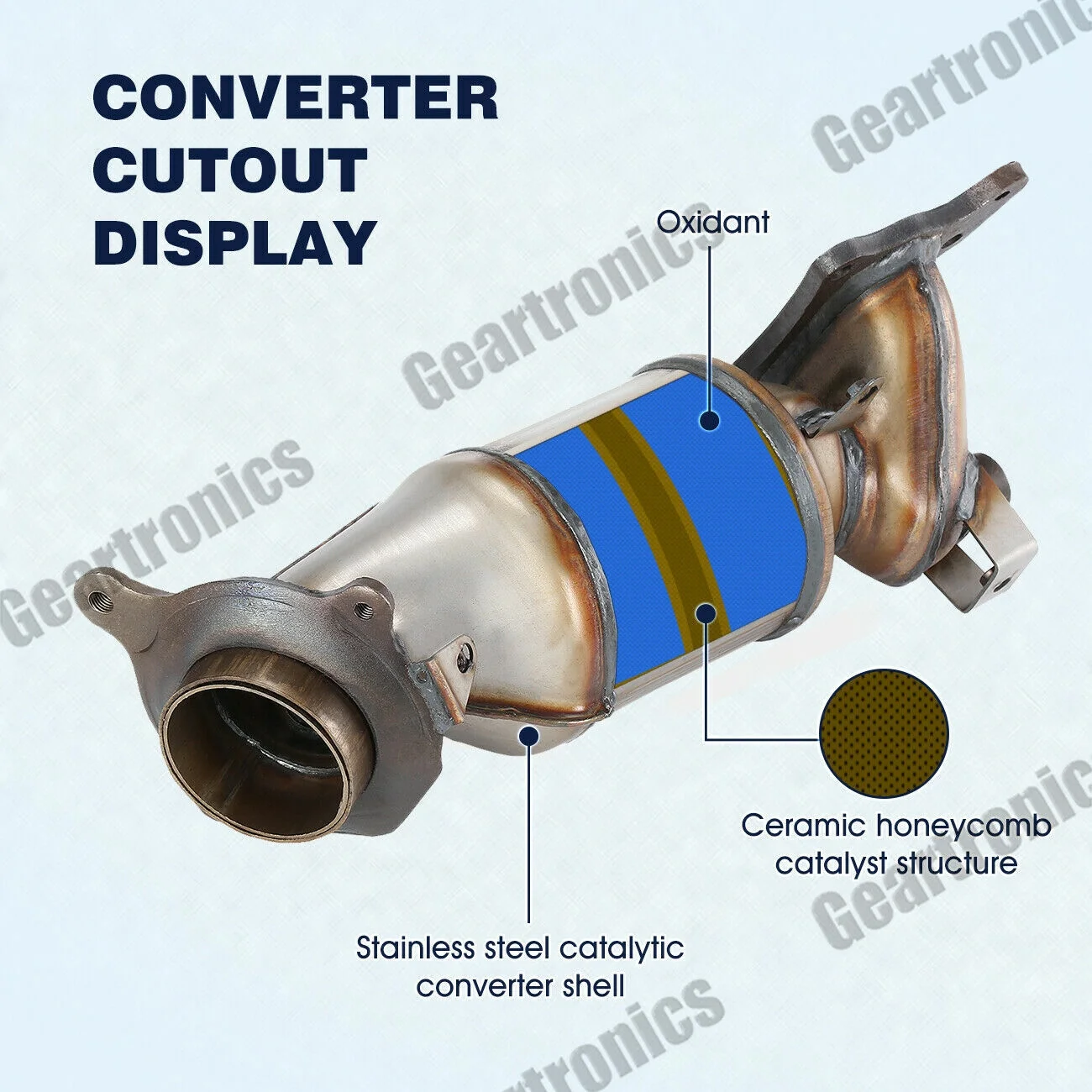 Catalytic Converter for 2008 2009 2010 2011 2012 Honda Accord 2.4L Direct Fit