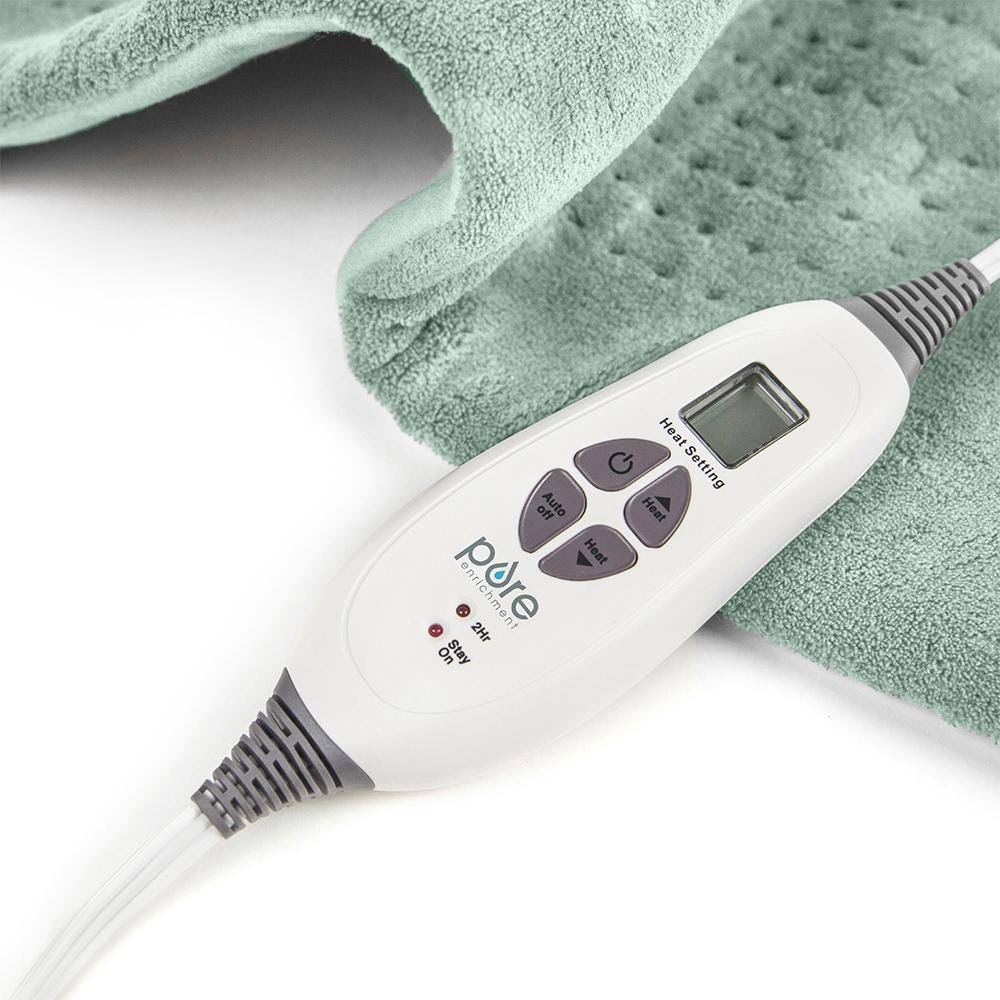 WeightedWarmth Extra-Wide Weighted HEATING Pad | Pure Enrichment