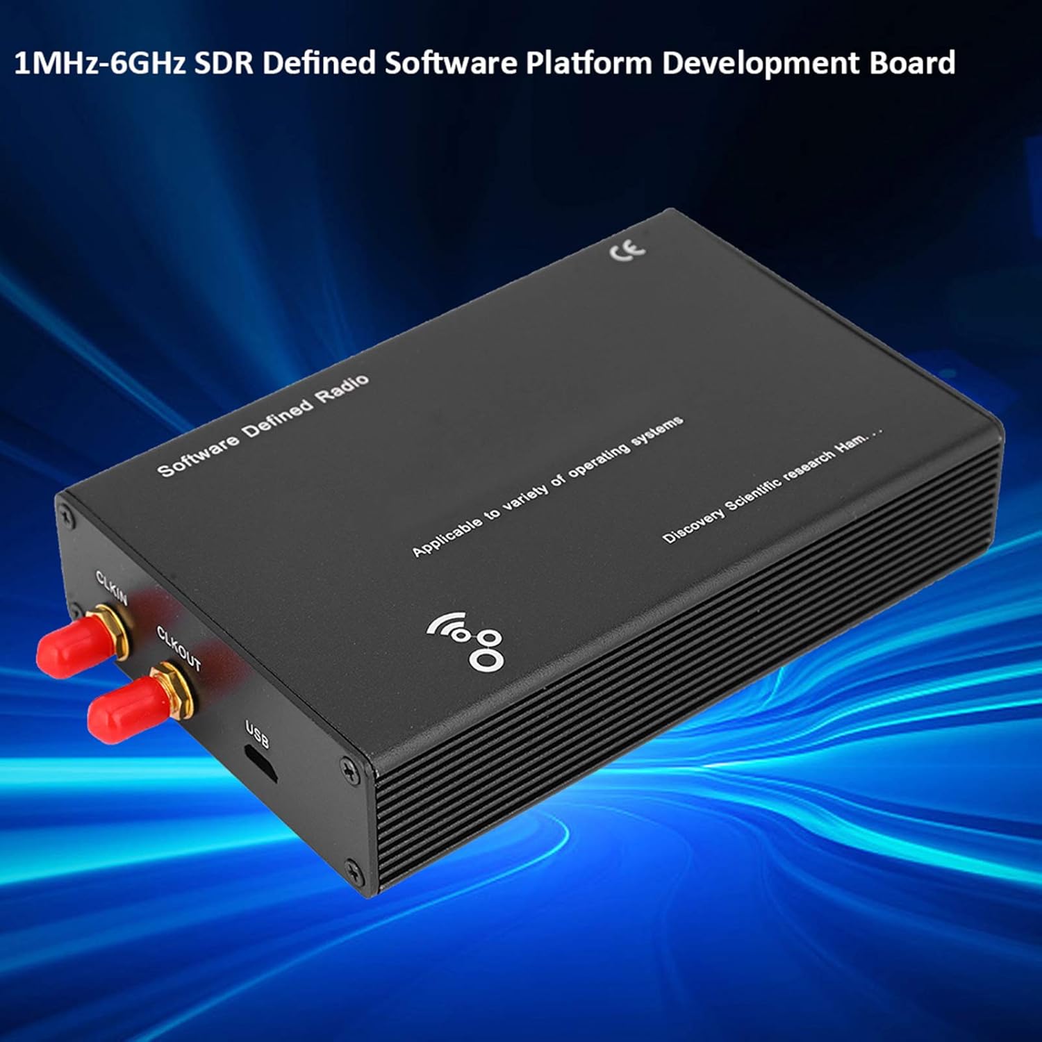 HackRF One SDR Platform Software Defined Radio Development Module 1MHz-6GHz Radio Communication Board 20Mbps 8BIT for Balun