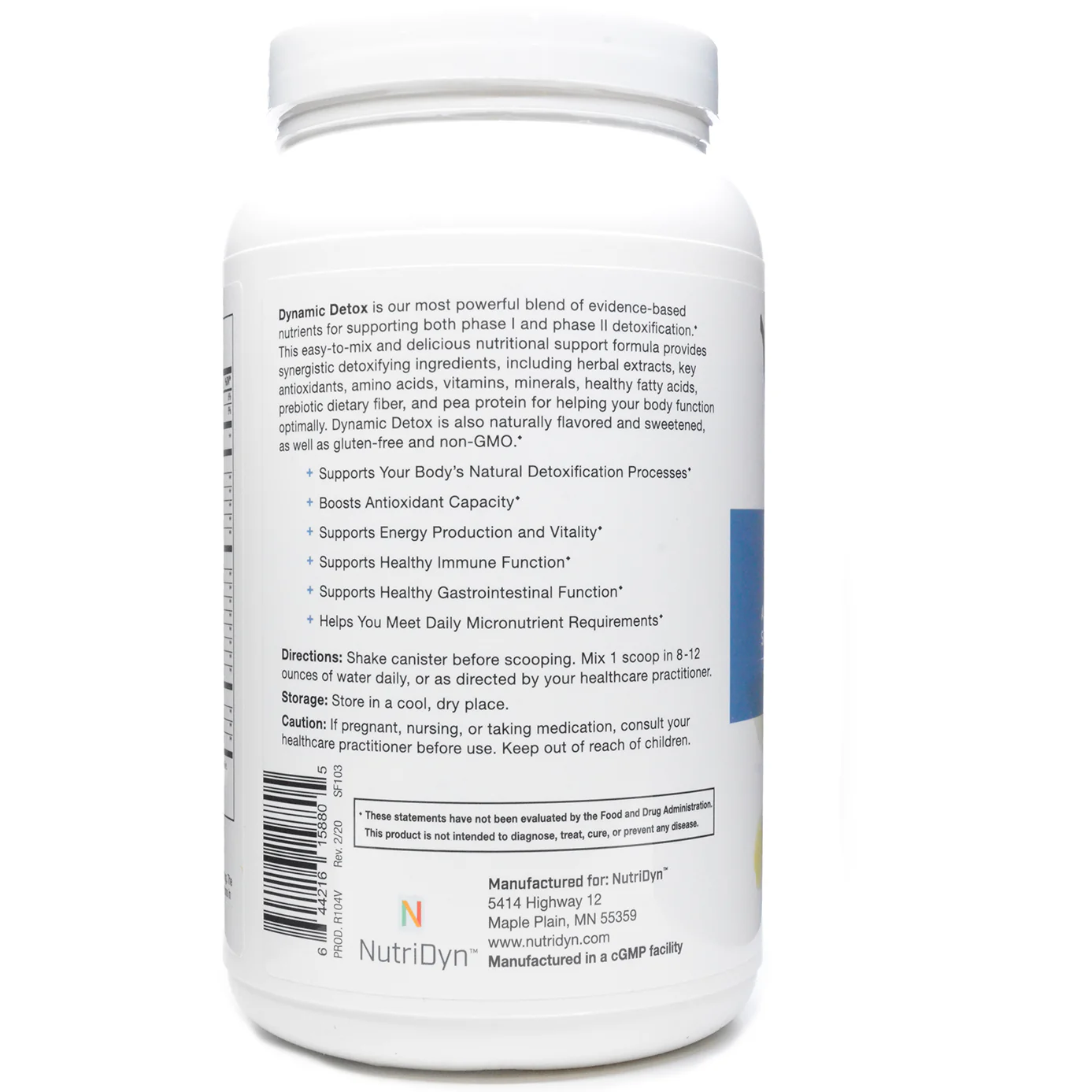 Dynamic Detox Program 10 Day by Nutri-Dyn - Kansas Nuitrition - HNZSDS