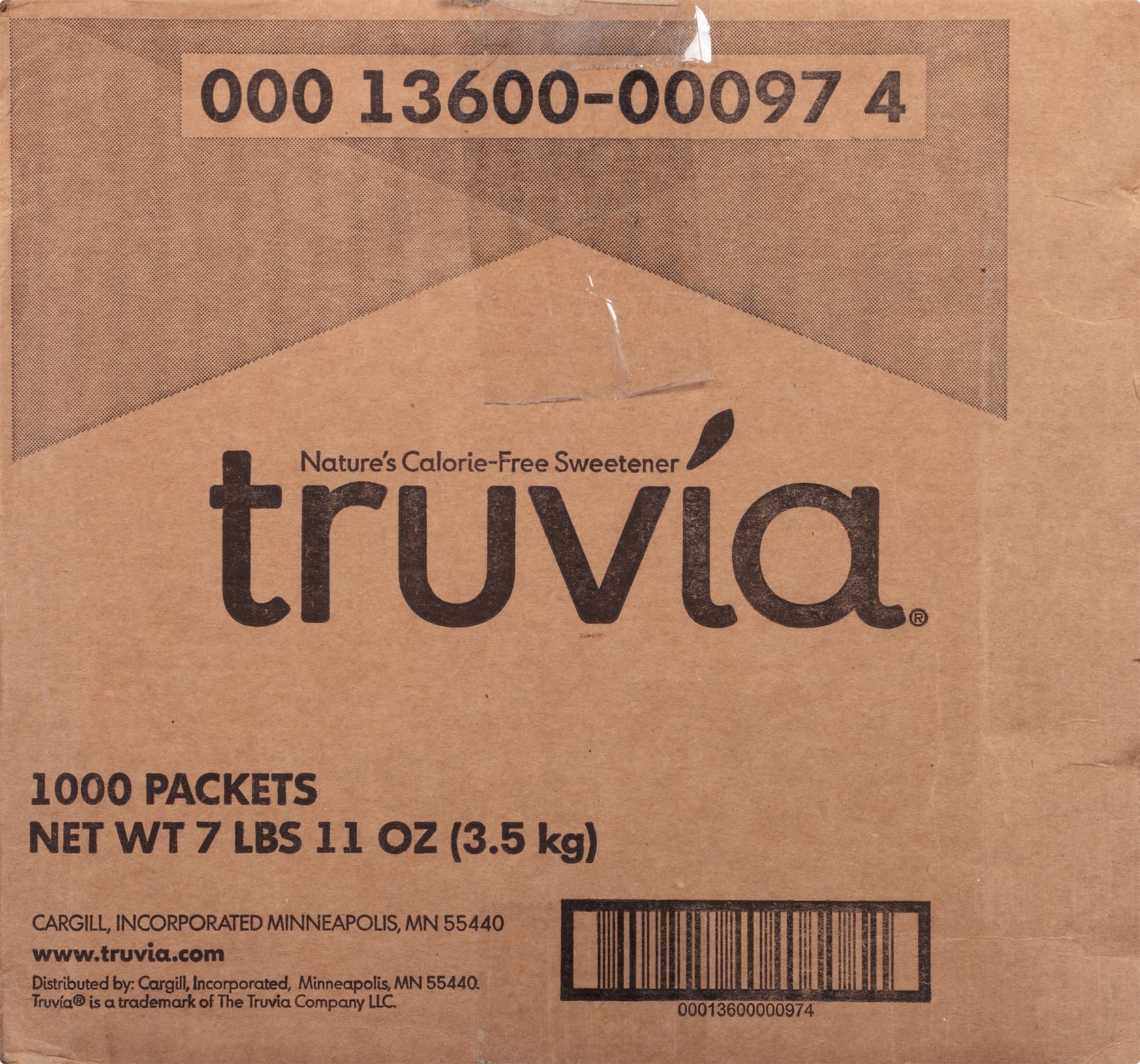 Truvia Natural Sweetener 1000 Packets