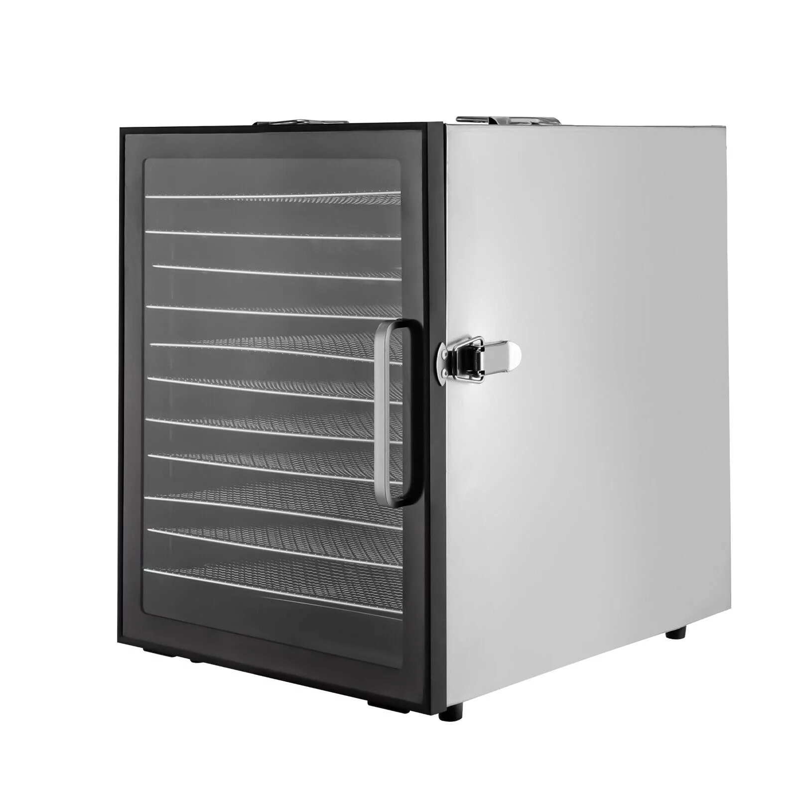 12-Tray Food Dehydrator Stainless Steel Meat Fruit/Vegetable Jerky Dryer Machine