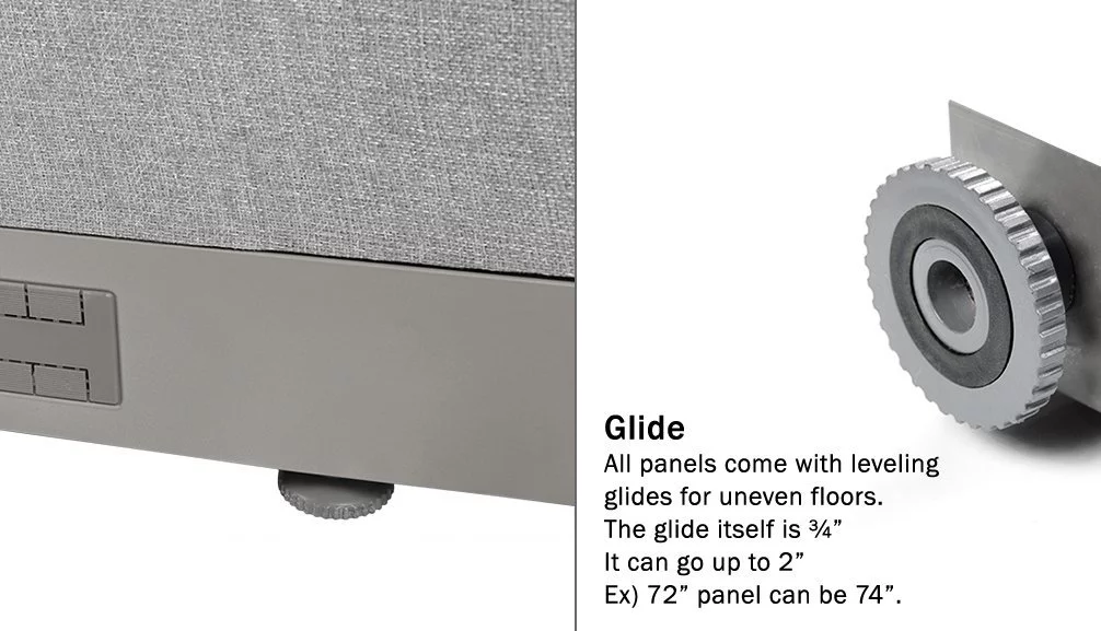 GOF 144"W x 72"H Wall Mounted Office Partition Cubicle Panel Room Divider