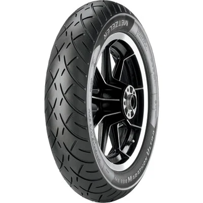 Metzeler ME888 Marathon Ultra Front Motorcycle Tire MT90B-16 (72H) Black Wall for Kawasaki Vulcan Vaquero VN1700 2011-2013