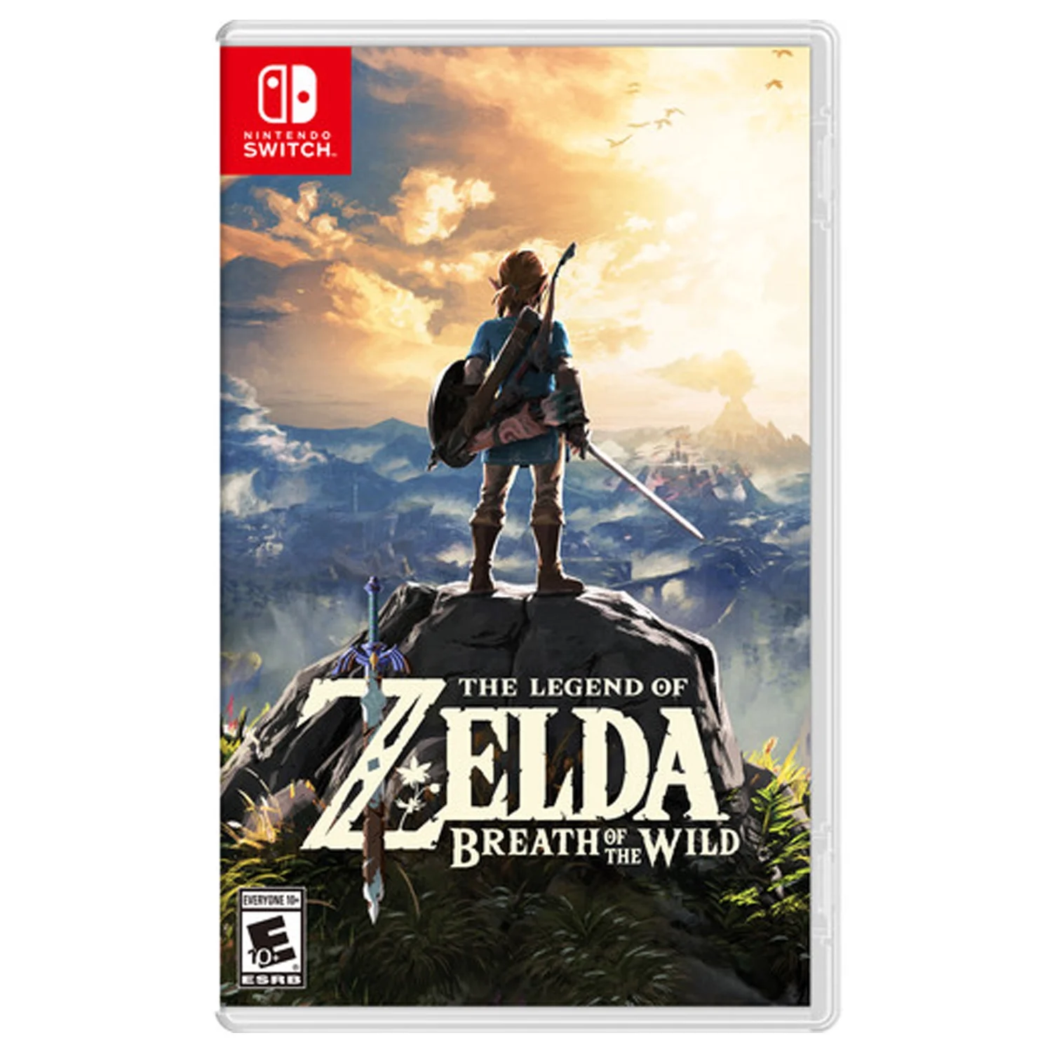 Nintendo Switch Lite Console (Gray) with 64GB microSD and 3-Pk Zelda Games