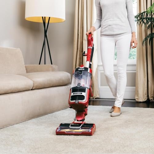 Shark NV151 Navigator Swivel Pro Complete Upright Vacuum with HEPA Filtration, Swivel Steering, Pet Power Brush, Crevice Tool & Upholstery Tool, for Pet Hair & Multi-Surface Cleaning, Navy