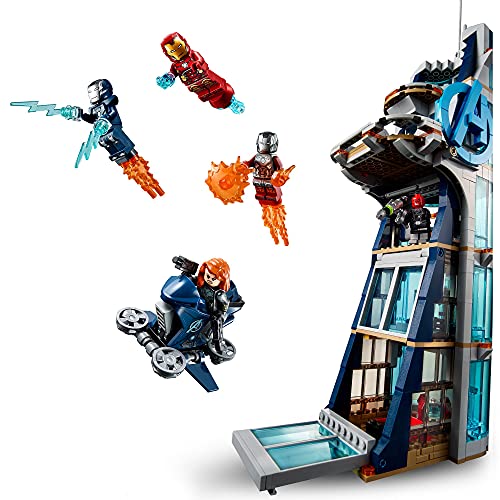 Lego 76166 Marvel Avengers Tower Battle Set with Iron Man, Black Widow & Red Skull