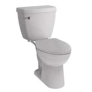 Glacier Bay 2-piece 1.0 GPF/1.28 GPF High Efficiency Dual Flush Elongated Toilet