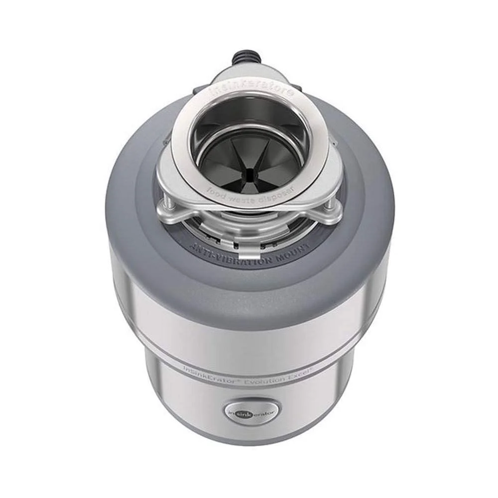 InSinkErator Garbage Disposal, Evolution Excel, Quiet Series, 1.0 HP Continuous Feed, Stainless