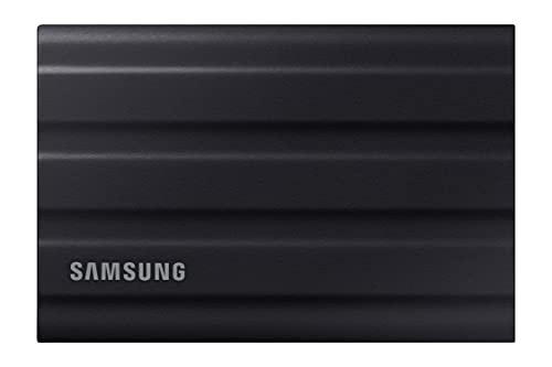 SAMSUNG T7 Shield 1TB, Portable SSD, up to 1050MB/s, USB 3.2 Gen2, Rugged, IP65 Rated, for Photographers, Content Creators and Gaming , External Solid State Drive (MU-PE1T0R/AM, 2022), Blue