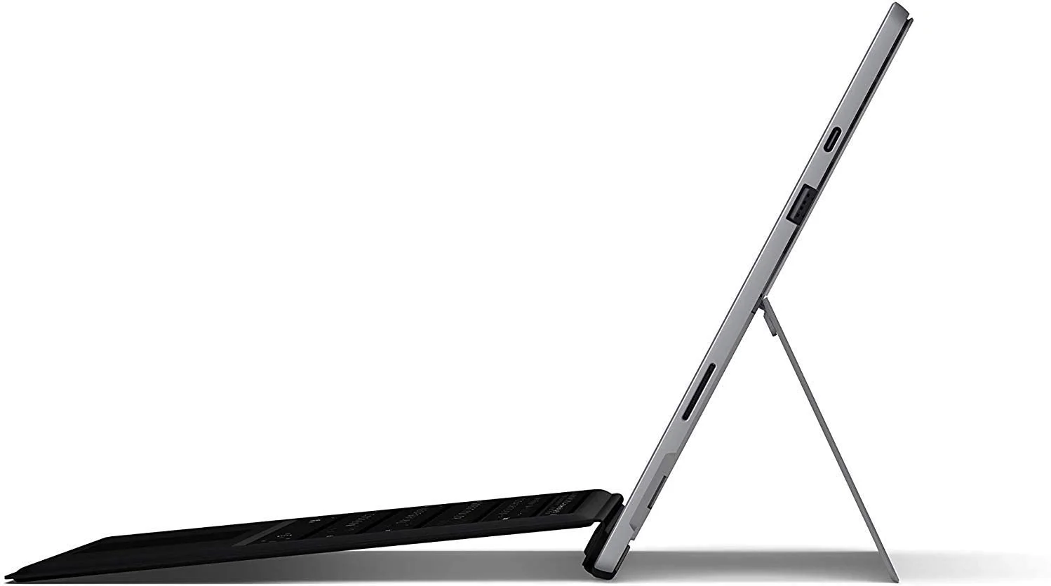 Microsoft Surface Pro 7 Premium 2-in-1 Laptop 12.3” Pixelsense Touchscreen 10th Gen Intel Quad-Core i5-1035G4 8GB DDR4 128GB SSD + 128GB SD Card Intel Iris Plus Graphics USB-C Win10 Silver