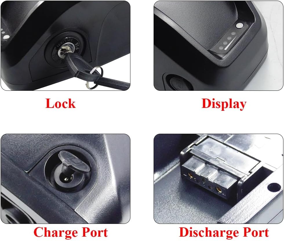 48V 14Ah Ebike Battery Replacement for Rad Power Electric Bicycle RadRunner | RadRunner Plus | RadWagon | RadMini | RadCity | RadRover Lithium Ion Batteries