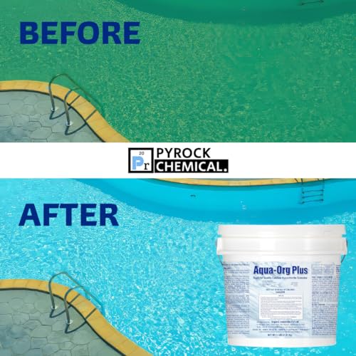 Pool Shock by Aqua Org Plus - 65% Granular Cal Hypo - Swimming Pool Shock for In-Ground, Above Ground, Spas & Hot Tubs - 100 Pound Pail