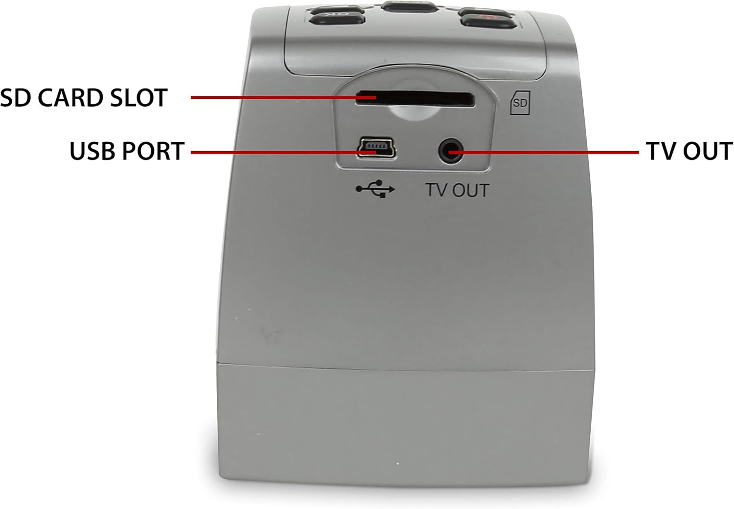 Magnasonic All-in-One High Resolution 22MP Film Scanner, Converts 35mm/126KPK/110/Super 8 Films, Slides, Negatives into Digital Photos, Vibrant 2.4 LCD Screen, Impressive 128MB Built-in Memory