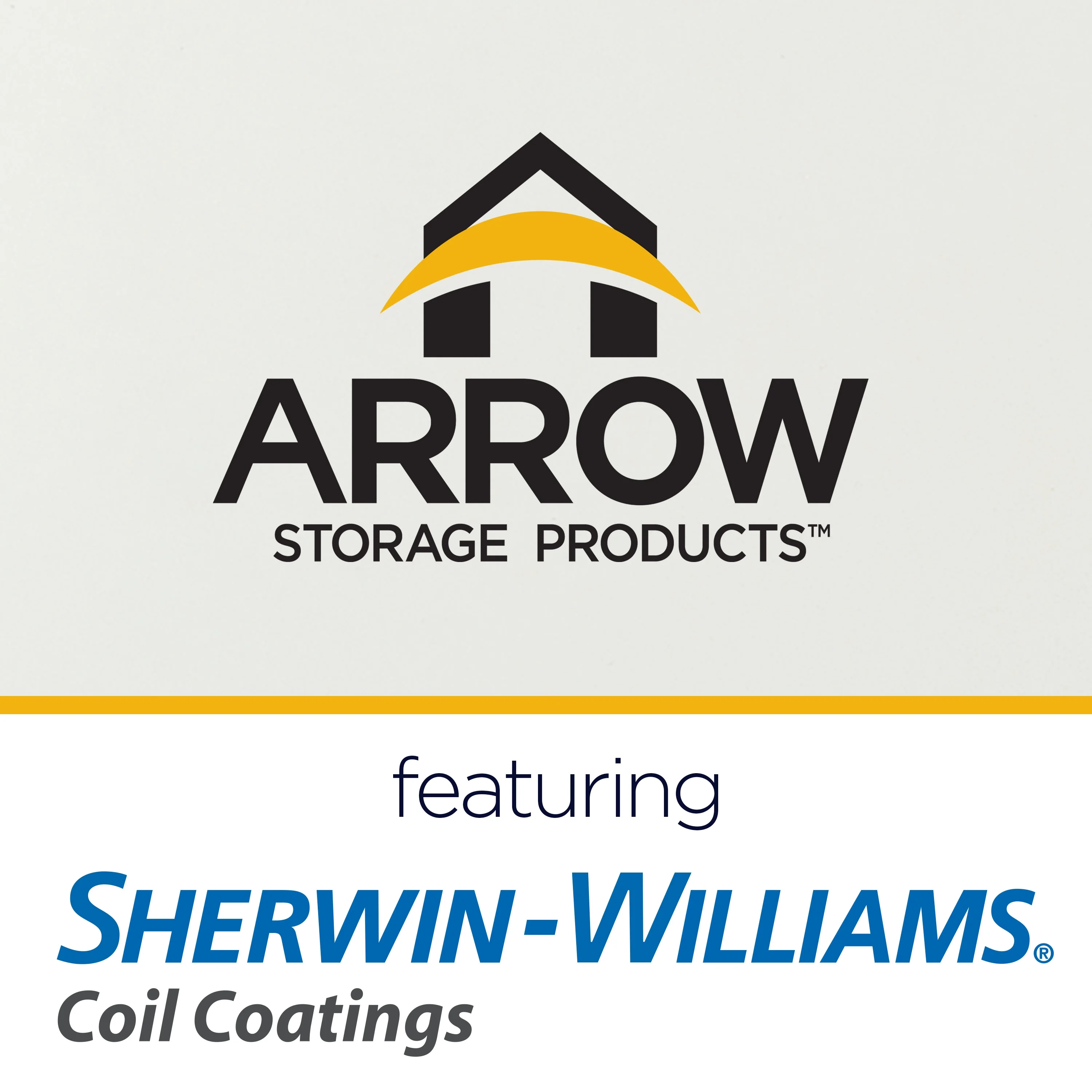 Arrow 20ft. x 9ft. Eggshell One Sided Steel Carport Enclosure