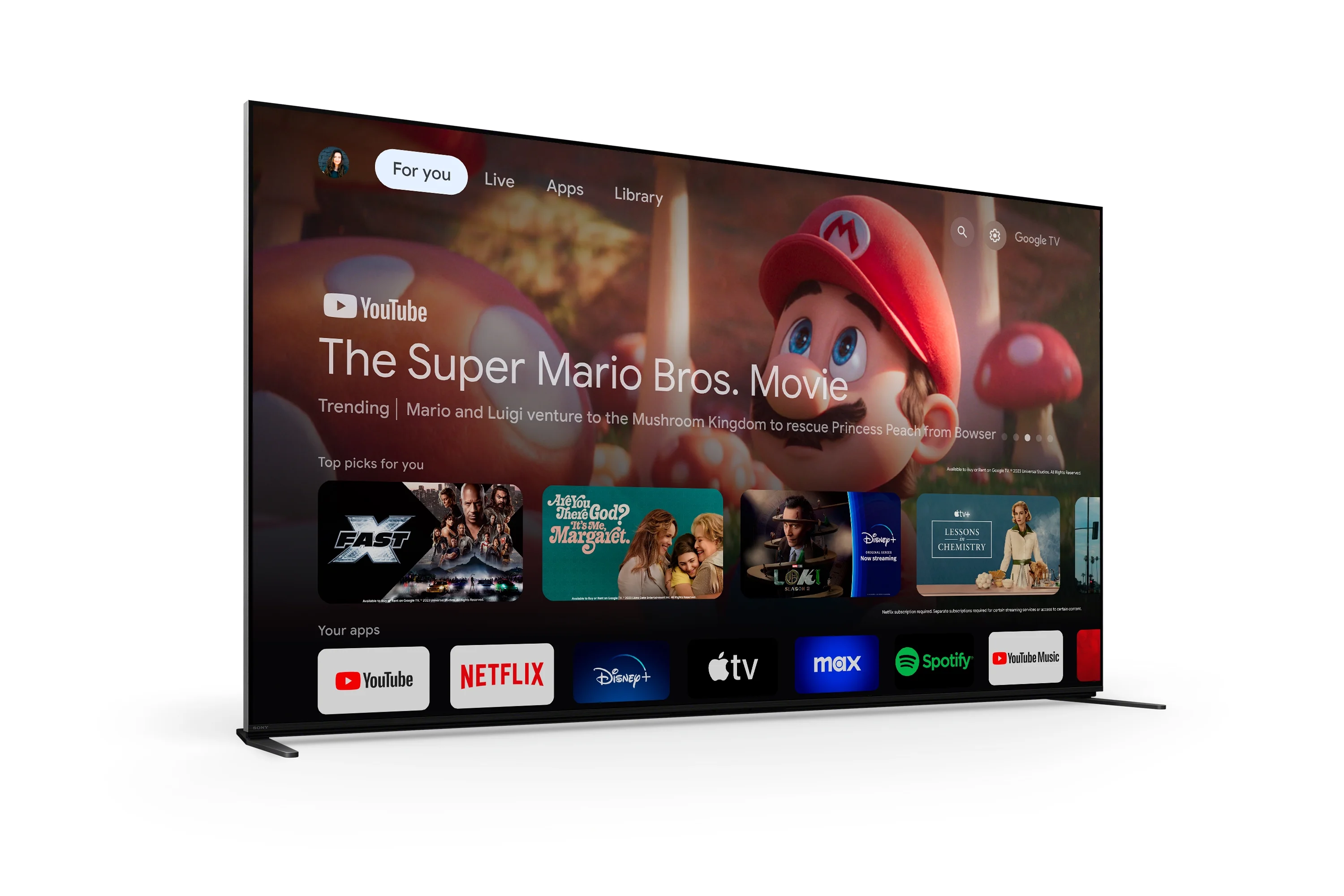 Sony 85” class BRAVIA 9 Mini LED 4K HDR Smart Google TV with XR Processor, Theatre-like Sound, 2024 Model