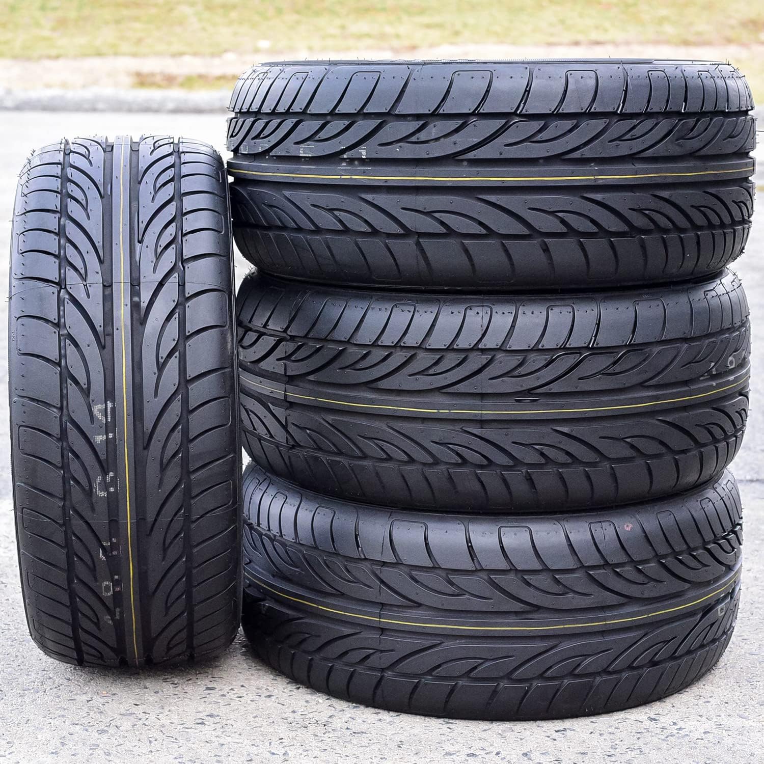 Forceum Hena All-Season High Performance Radial Tire-225/50R16 225/50ZR16 225/50/16 225/50-16 96W Load Range XL 4-Ply BSW Black Side Wall